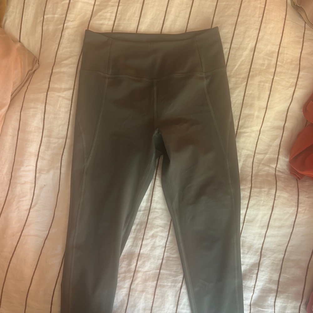 Girlfriend Collective Army Green Leggings